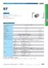 EF series conductive polymer hybrid electrolytic capacitors